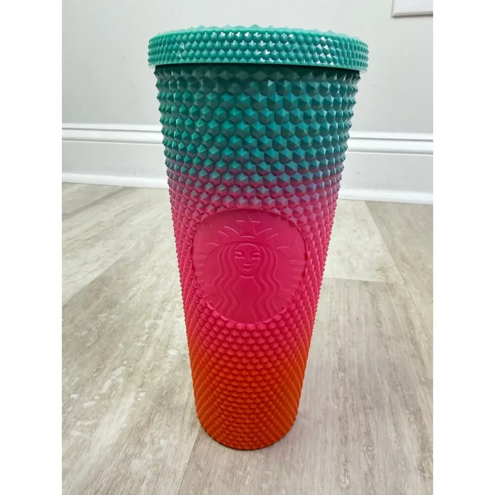 2023 Disney World Starbucks Halloween Ombre Studded Venti 24oz Cold Cup Tumbler